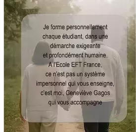 Geneviève Gagos s'engage à vos côtés durant toute votre formation